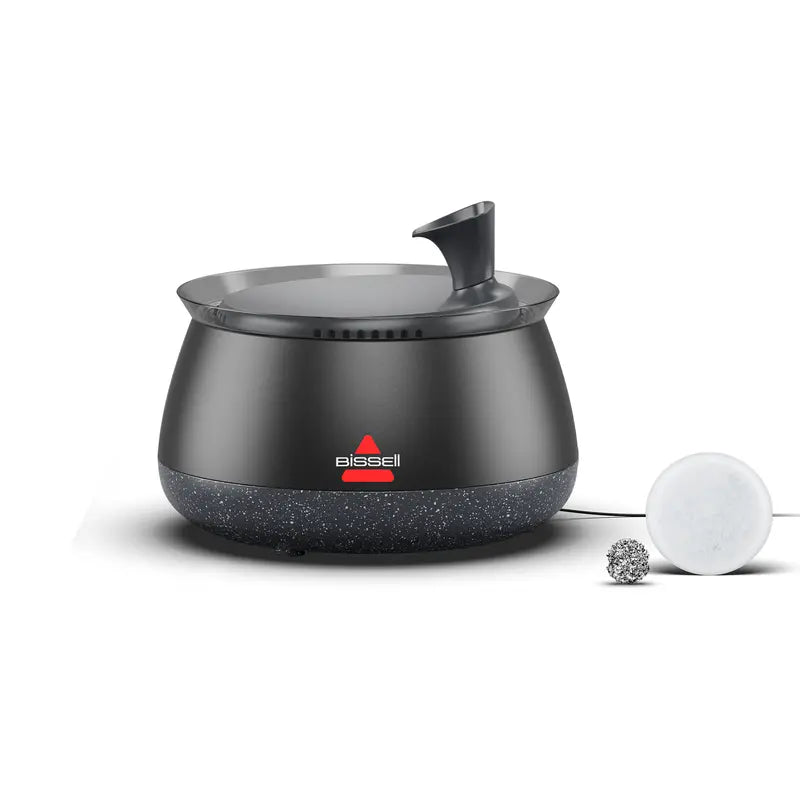 BISSELL HydrateWell™ Cat Water Fountain – Fresh, Filtered Water with Ultra-Quiet Wireless Pump