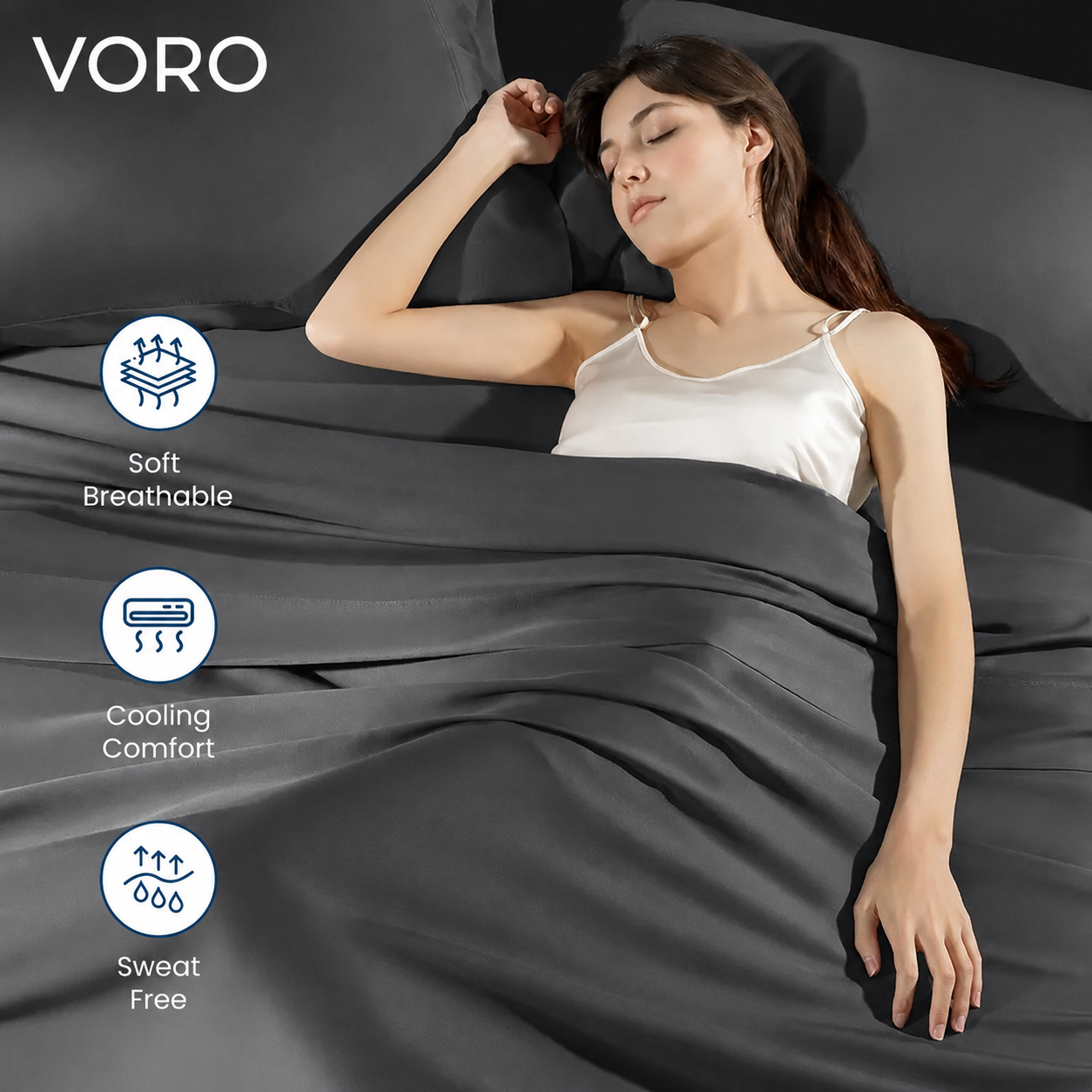 ✨ VORO Bamboo Sheet Set 🛏️ | Premium Luxury Bedding Collection 🌿