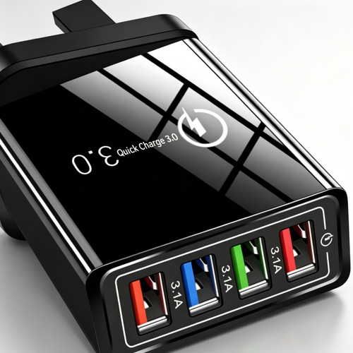 The Charger Big Tech Hates | 4-Port Quick Charge 3.0 + AI Performance Boost For Tiktok