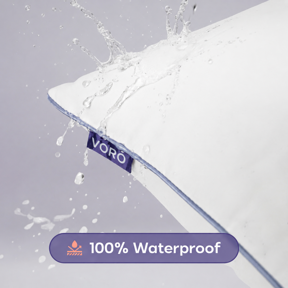 Waterproof & Stain-Resistant Hotel Pillow