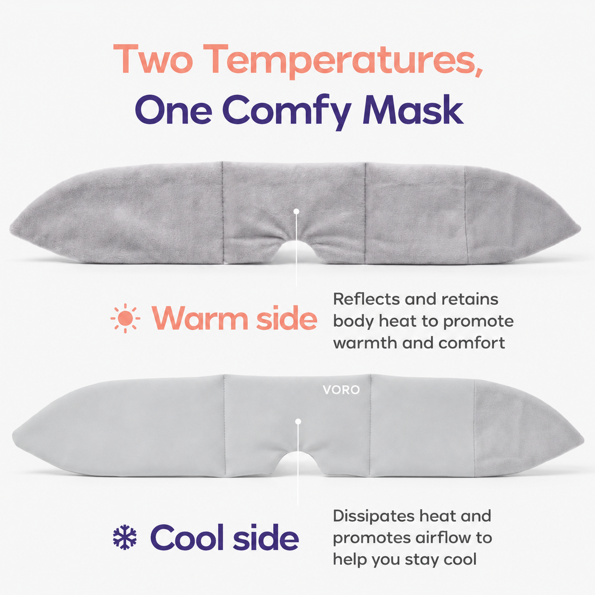 Adjustable Weighted Eye Mask