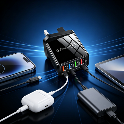 The Charger Big Tech Hates | 4-Port Quick Charge 3.0 + AI Performance Boost For Tiktok