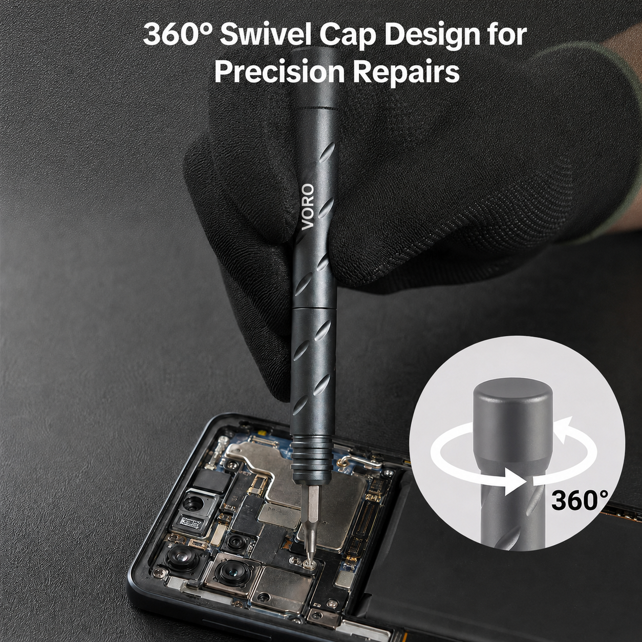 VORO 55-In-1 Magnetic Screwdriver Set