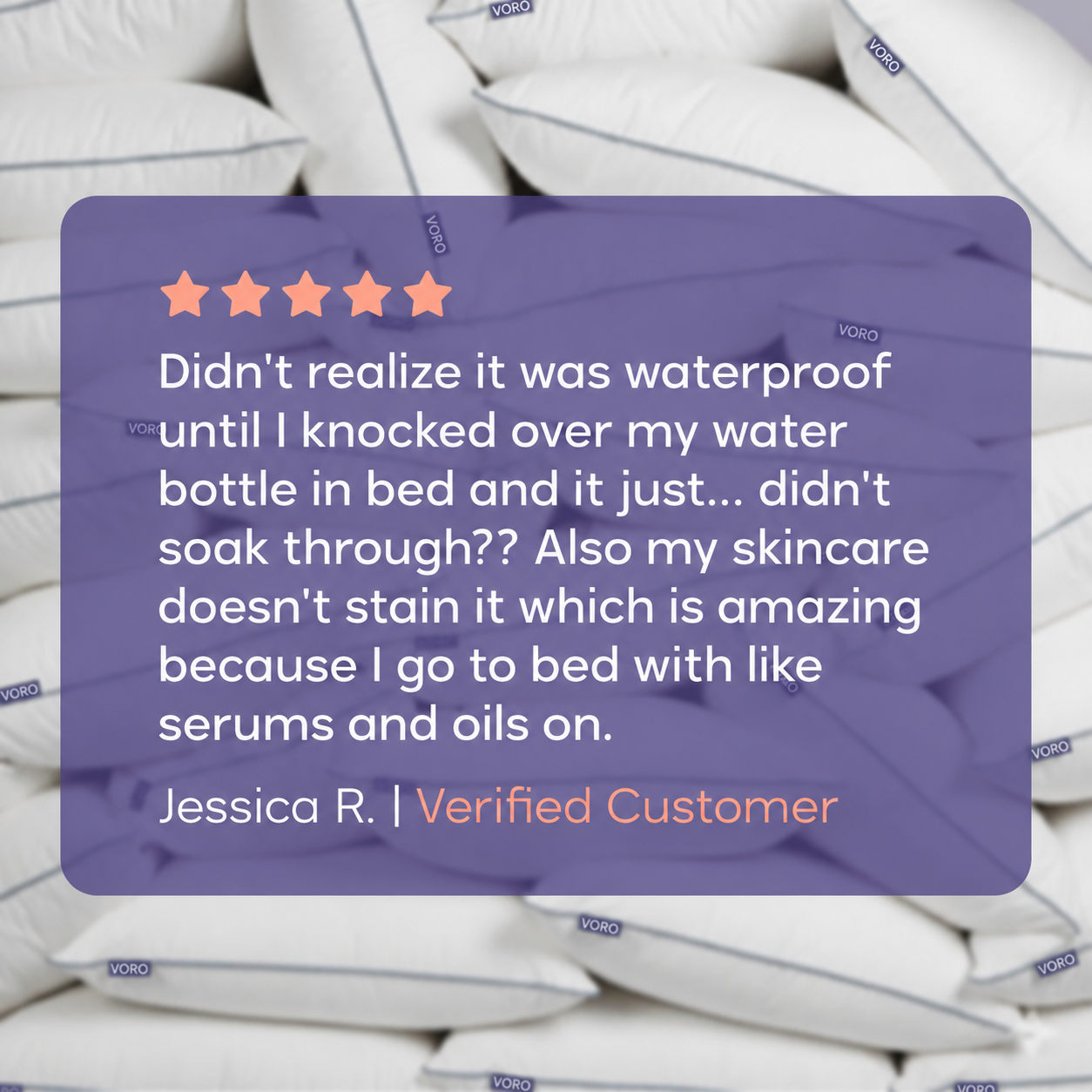 Waterproof & Stain-Resistant Hotel Pillow