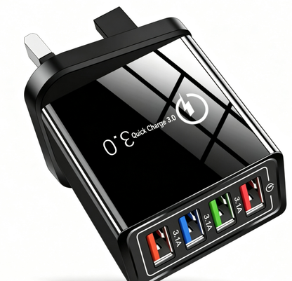 The Charger Big Tech Hates | 4-Port Quick Charge 3.0 + AI Performance Boost For Tiktok
