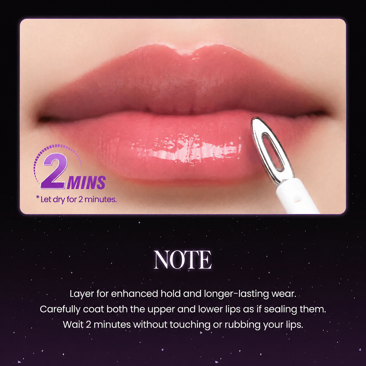 Magic Lip Fixer — 2-Min Transfer-Proof Glow Lip Top Coat with Lightweight, Non-Sticky Hydration