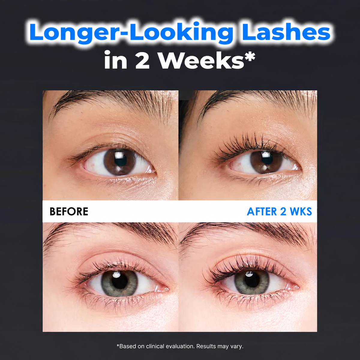 ✨  Essential Eyelash Growth Serum – Jumbo 0.5 fl oz | Fuller, Thicker & Longer-Looking Lashes in 2 Weeks | Gentle, Hormone-Free & Prostaglandin-Free 💙