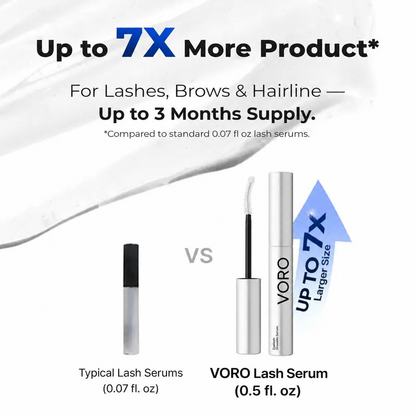 ✨  Essential Eyelash Growth Serum – Jumbo 0.5 fl oz | Fuller, Thicker & Longer-Looking Lashes in 2 Weeks | Gentle, Hormone-Free & Prostaglandin-Free 💙