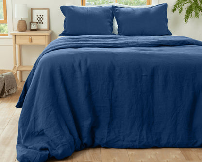 European Linen Duvet Cover Set