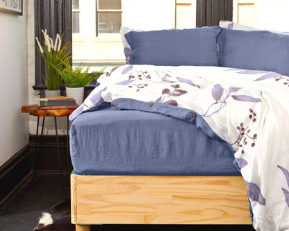 European Linen Fitted Sheet