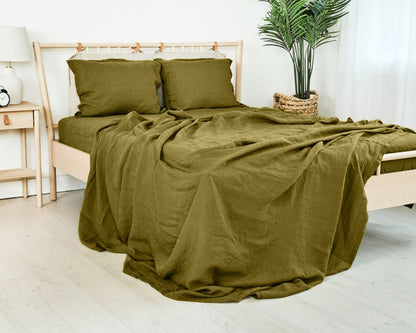 European Linen Sheet Set