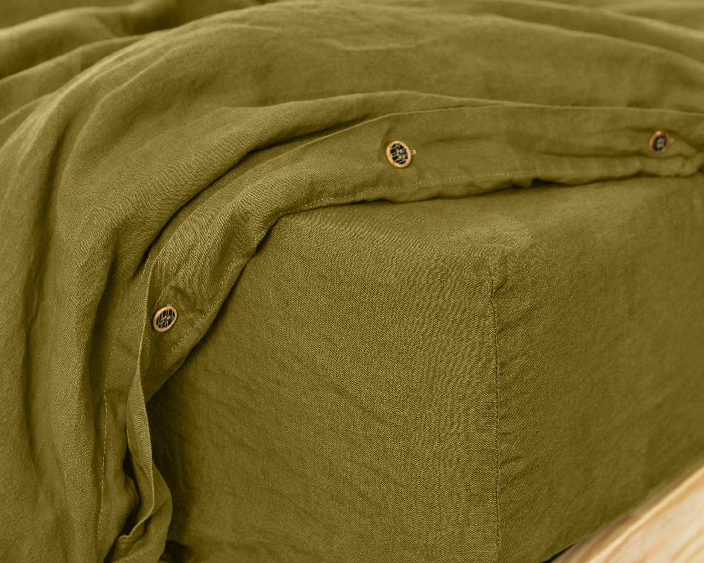 European Linen Fitted Sheet