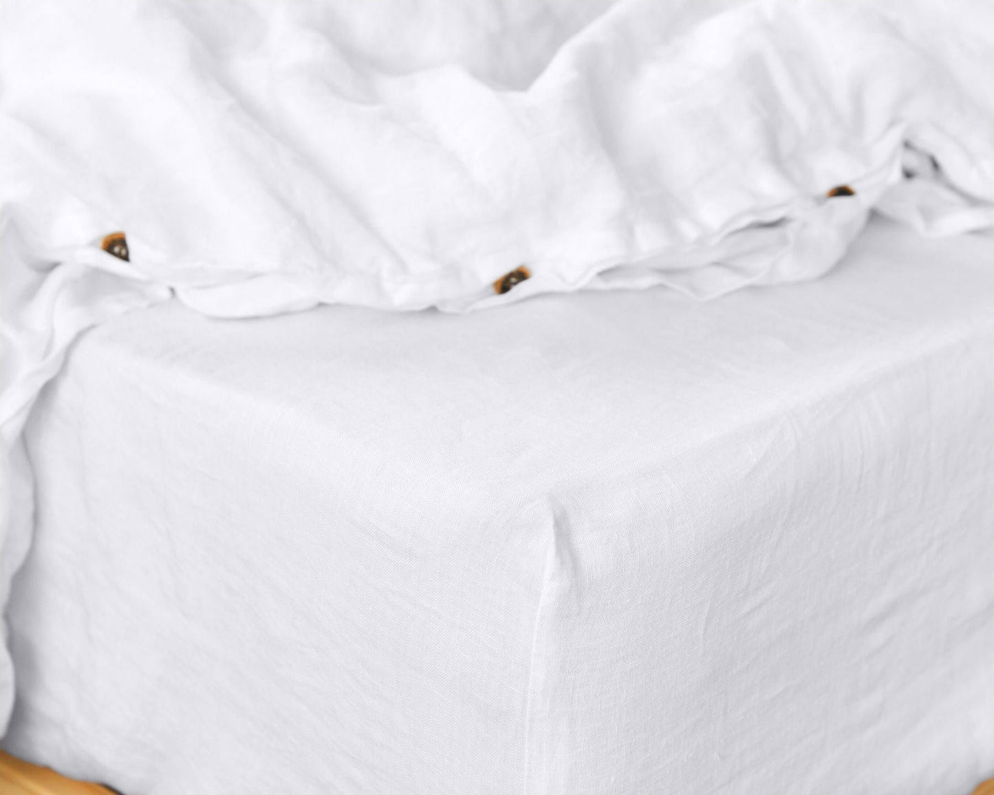 European Linen Fitted Sheet