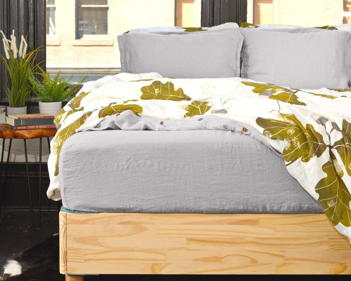 European Linen Fitted Sheet