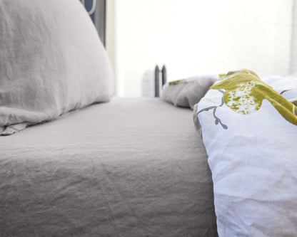 European Linen Fitted Sheet
