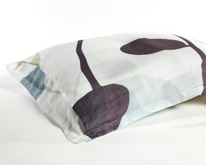 European Linen Duvet Cover Set | Skov Print
