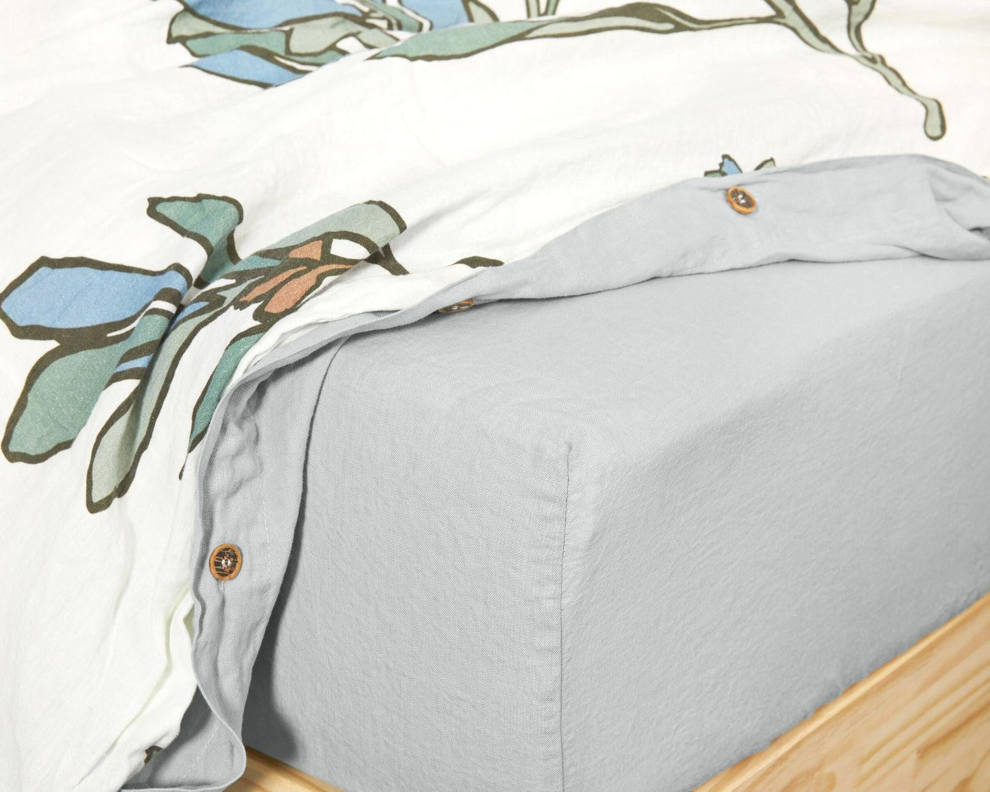 European Linen Fitted Sheet
