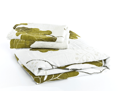 European Linen Duvet Cover Set | Agern Print
