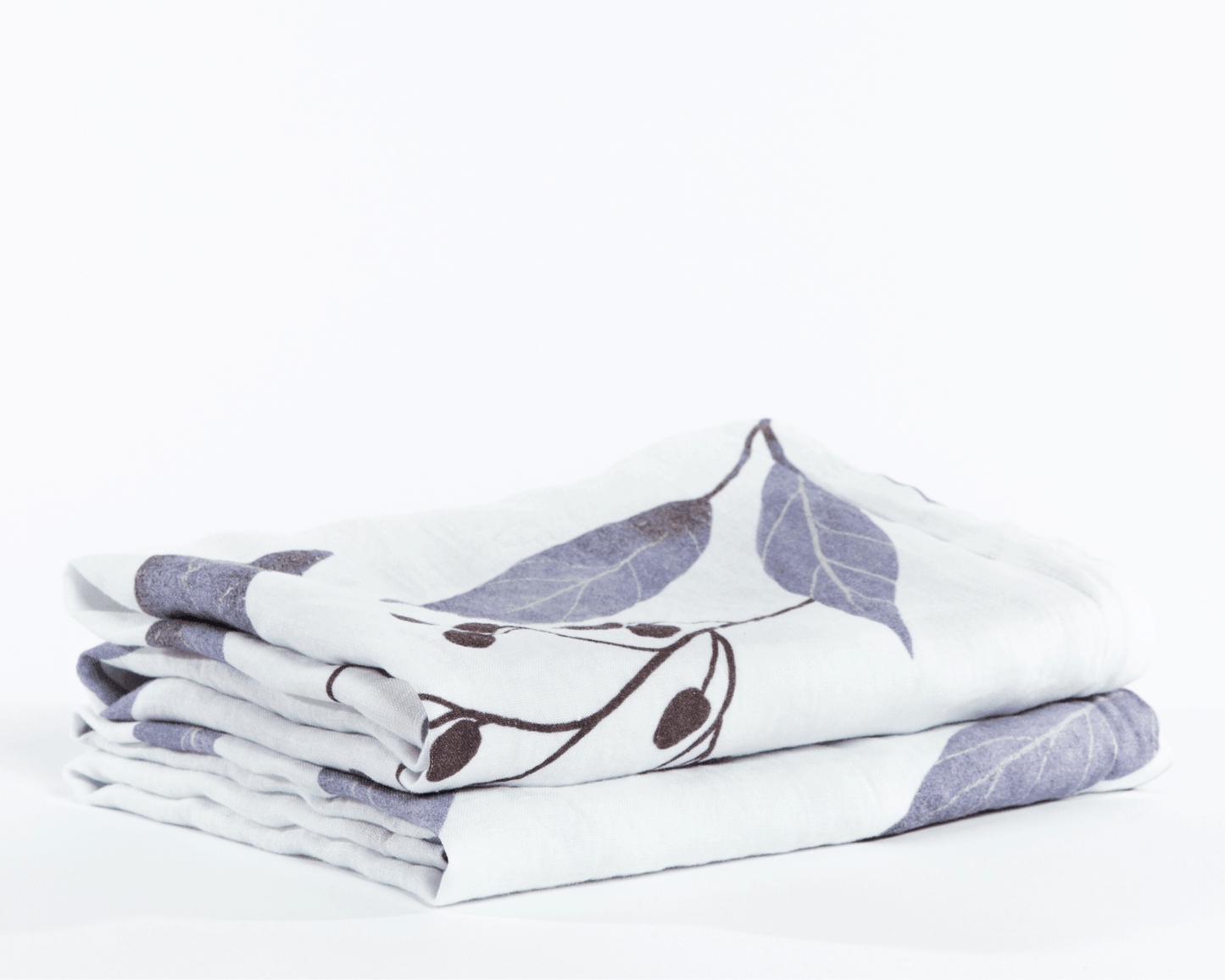 European Linen Pillowcases | Blålig Print