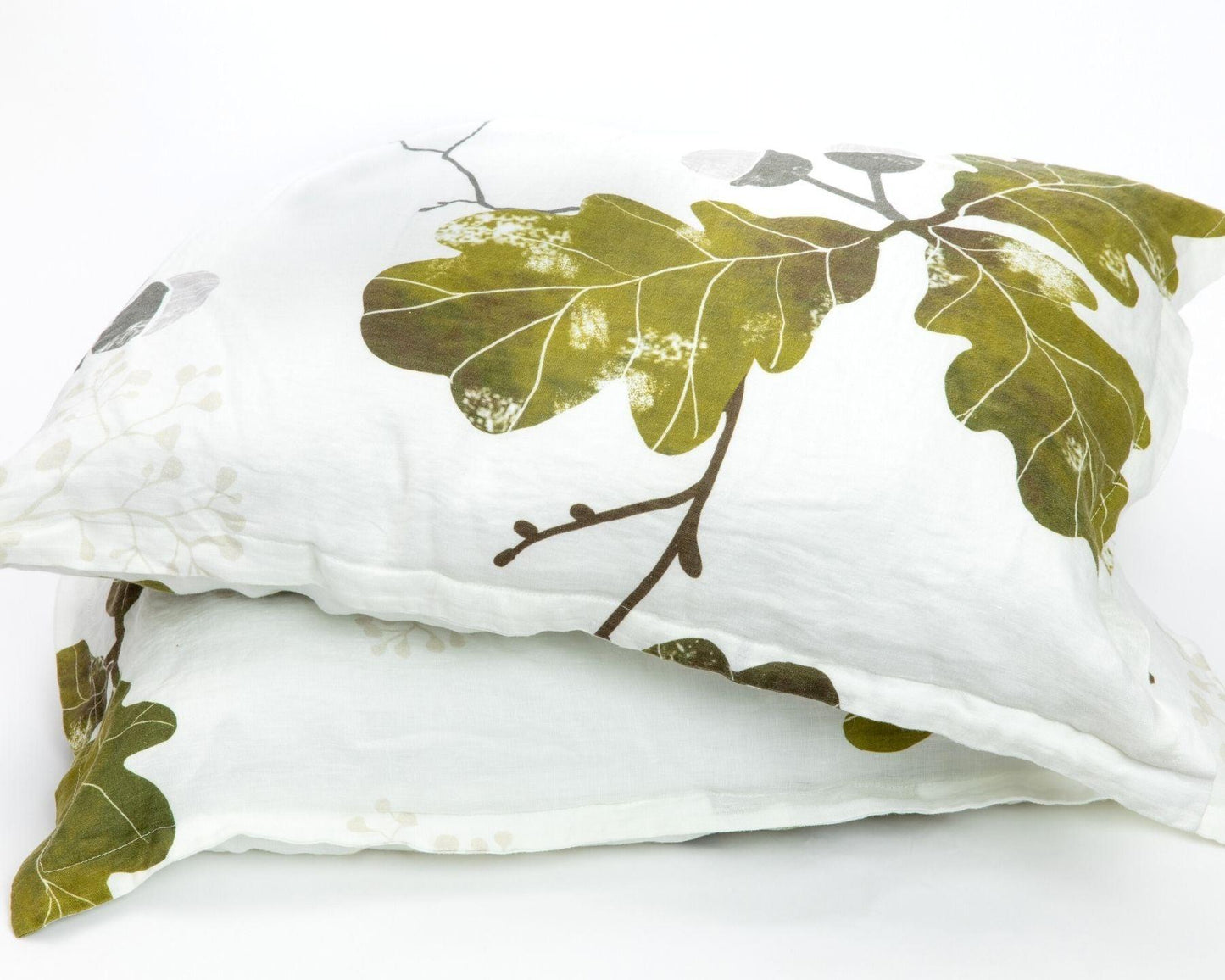 European Linen Duvet Cover Set | Agern Print