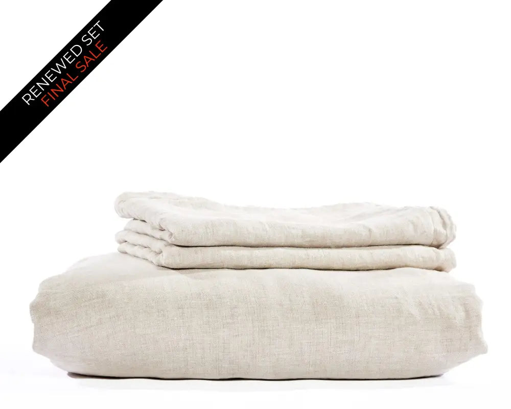 European Linen Duvet Cover Set | Renewed