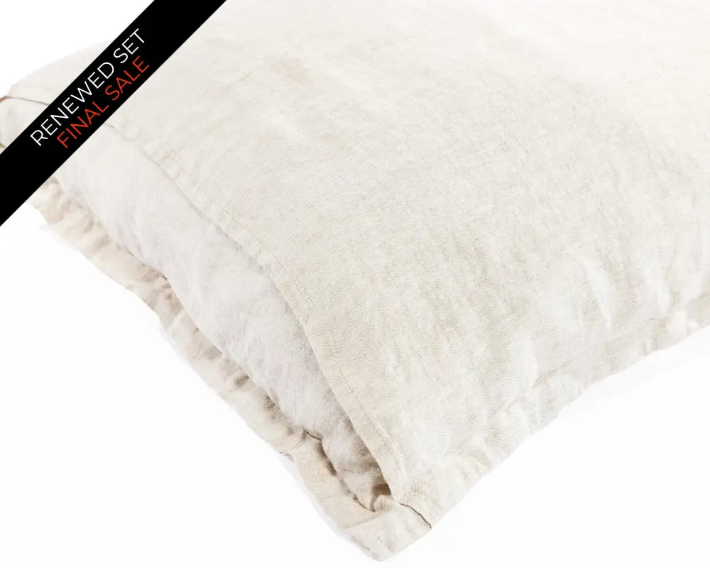 European Linen Duvet Cover Set | Renewed