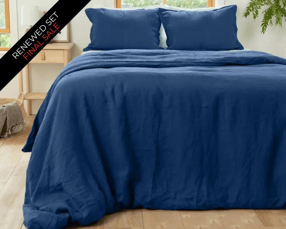 European Linen Duvet Cover Set | Renewed