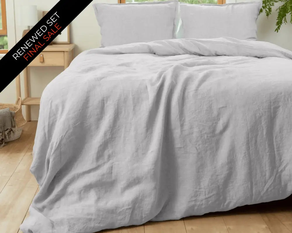 European Linen Duvet Cover Set | Renewed