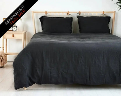 European Linen Duvet Cover Set | Renewed