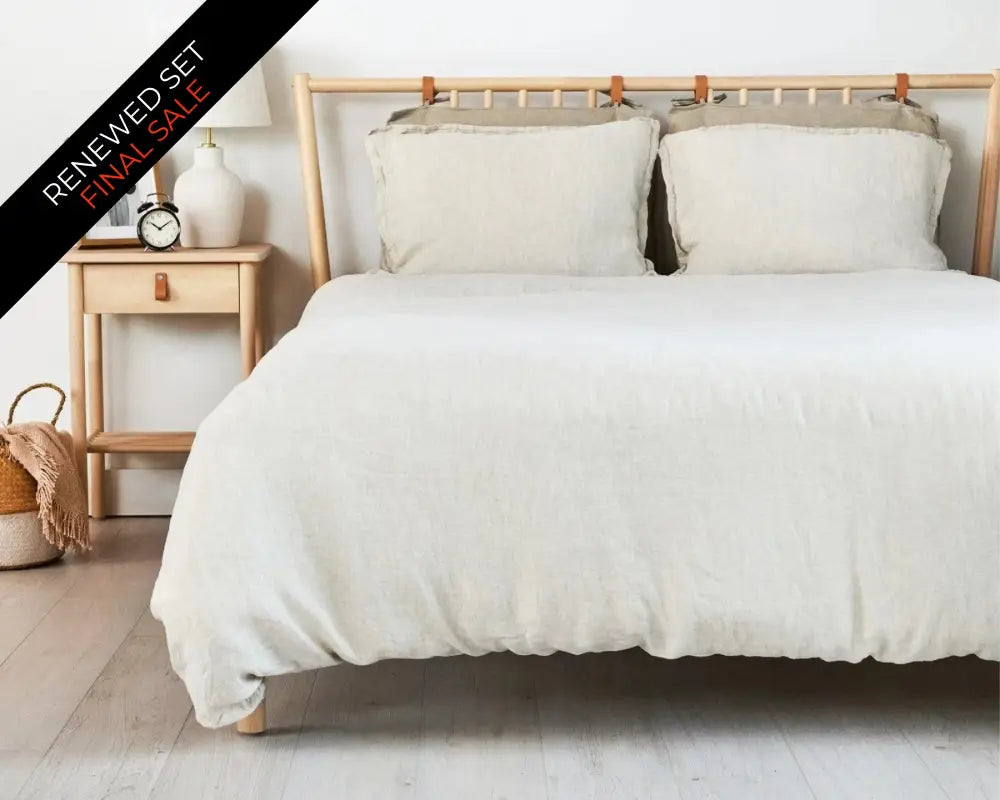 European Linen Duvet Cover Set | Renewed