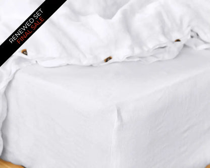 European Linen Fitted Sheet | Renewed