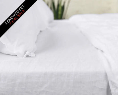 European Linen Fitted Sheet | Renewed