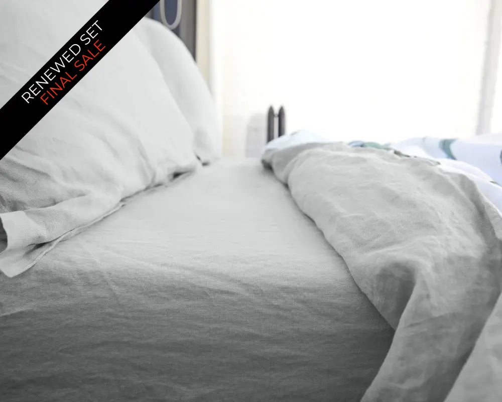European Linen Fitted Sheet | Renewed