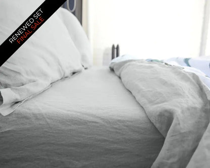 European Linen Fitted Sheet | Renewed