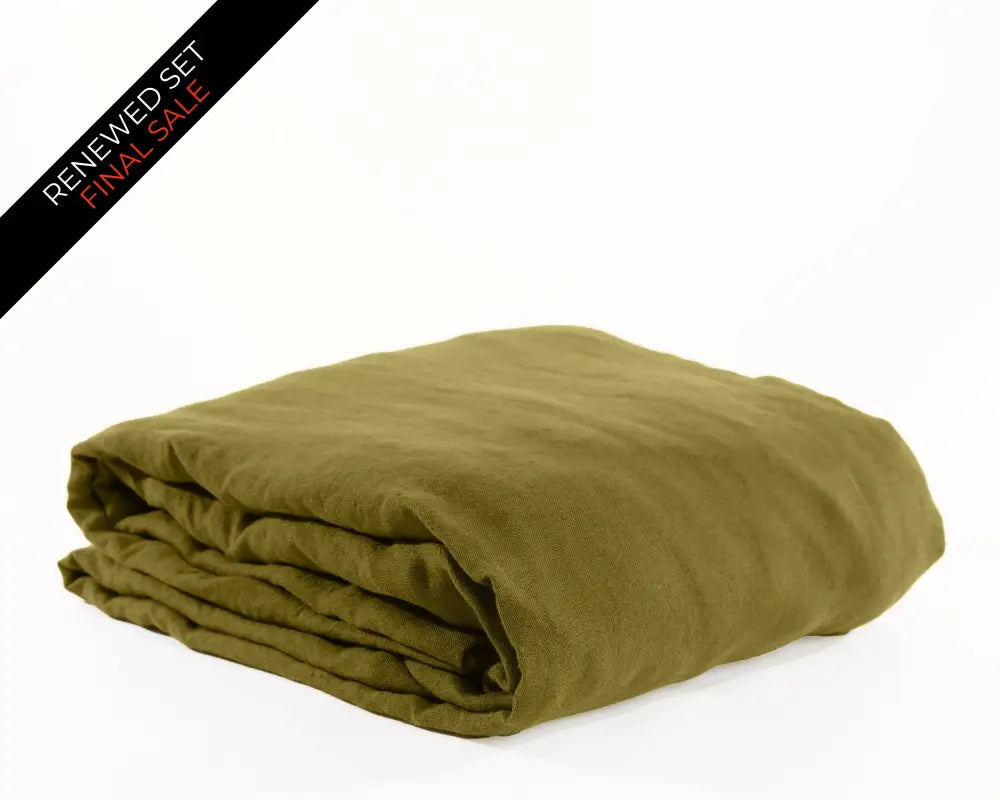 European Linen Fitted Sheet | Renewed
