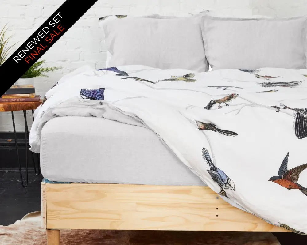 European Linen Fitted Sheet | Renewed