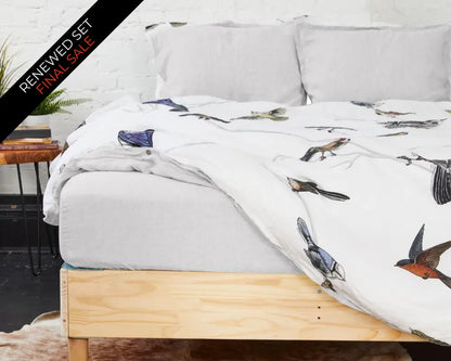 European Linen Fitted Sheet | Renewed