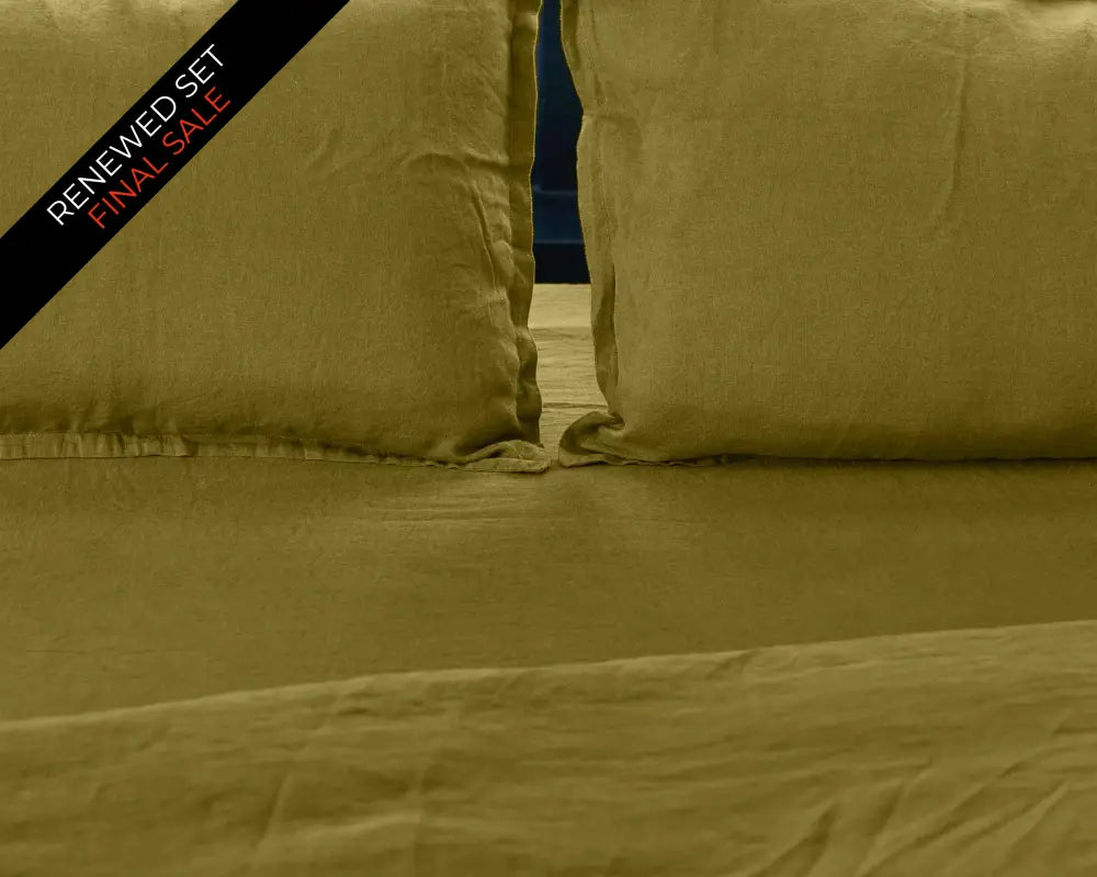 European Linen Fitted Sheet | Renewed