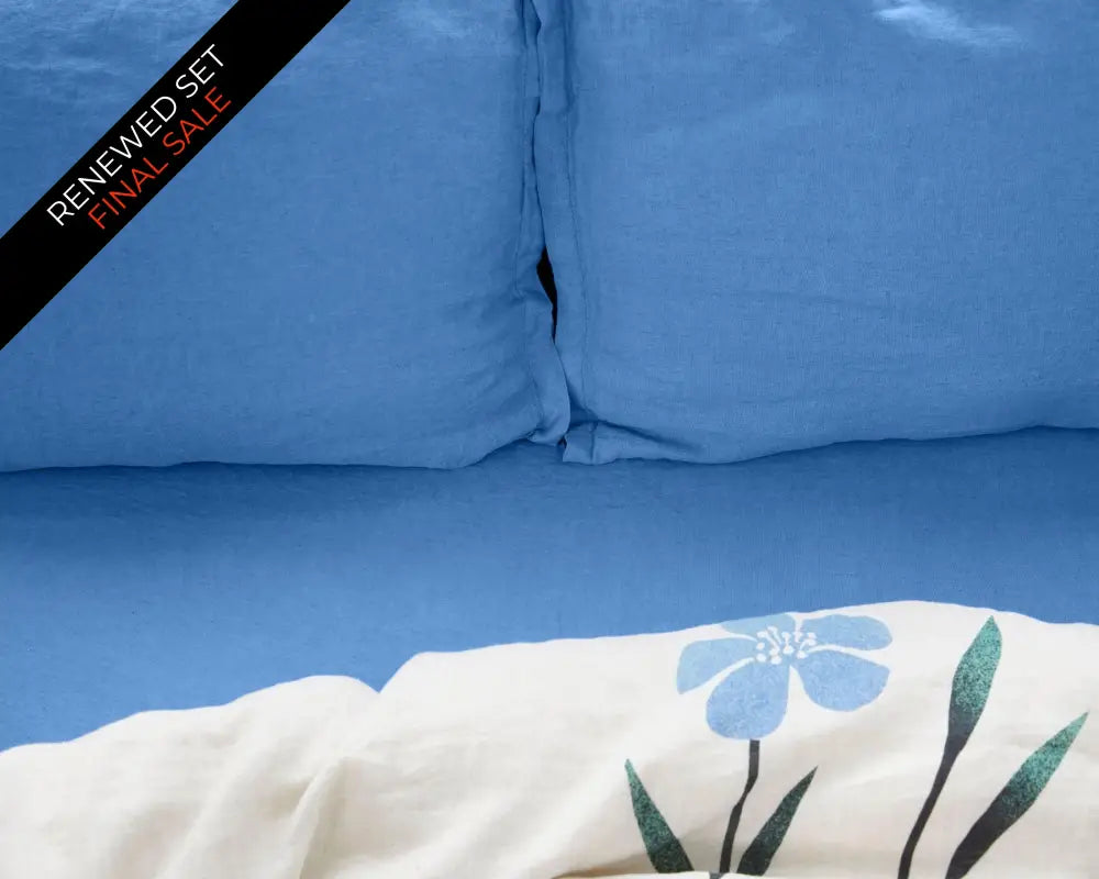 European Linen Fitted Sheet | Renewed