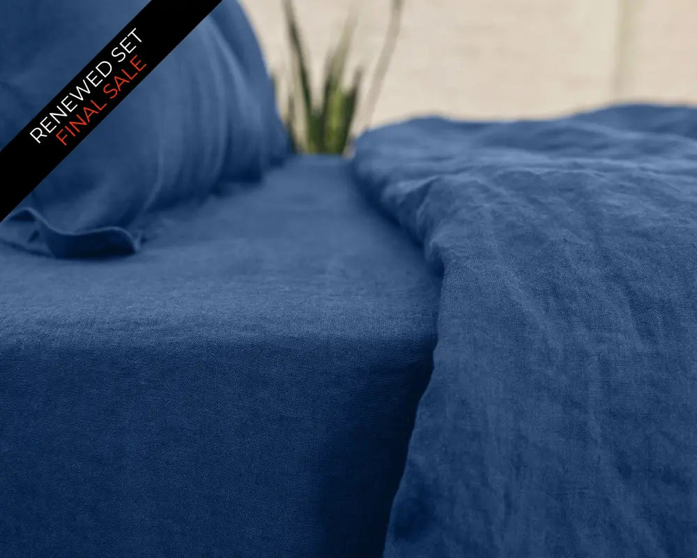 European Linen Fitted Sheet | Renewed