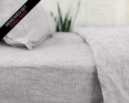 European Linen Fitted Sheet | Renewed