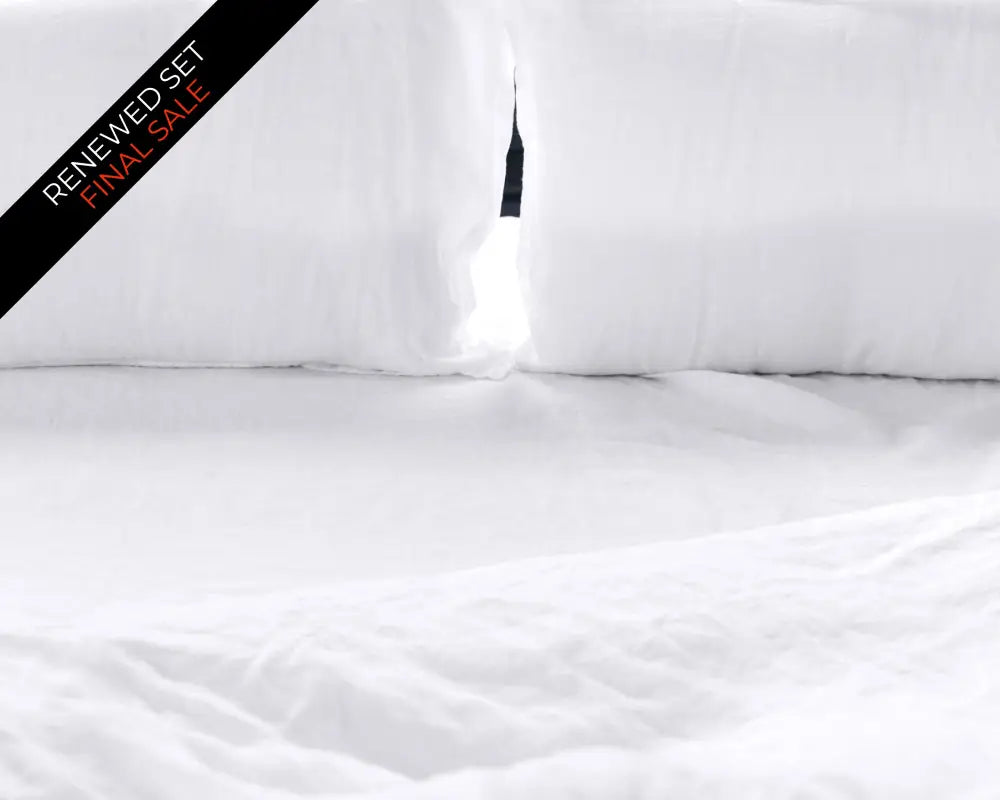European Linen Fitted Sheet | Renewed
