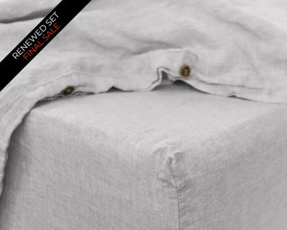 European Linen Fitted Sheet | Renewed