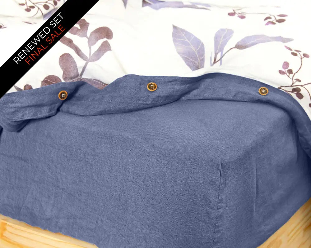European Linen Fitted Sheet | Renewed
