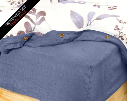 European Linen Fitted Sheet | Renewed