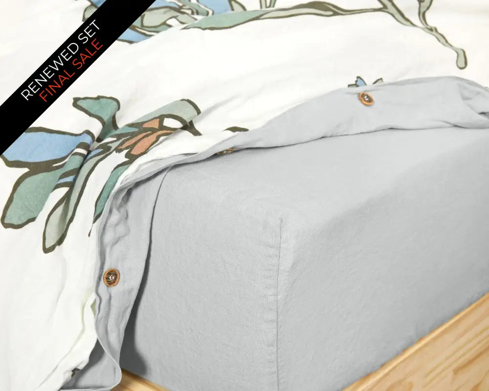 European Linen Fitted Sheet | Renewed