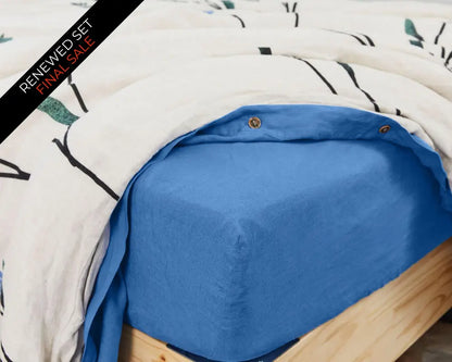European Linen Fitted Sheet | Renewed