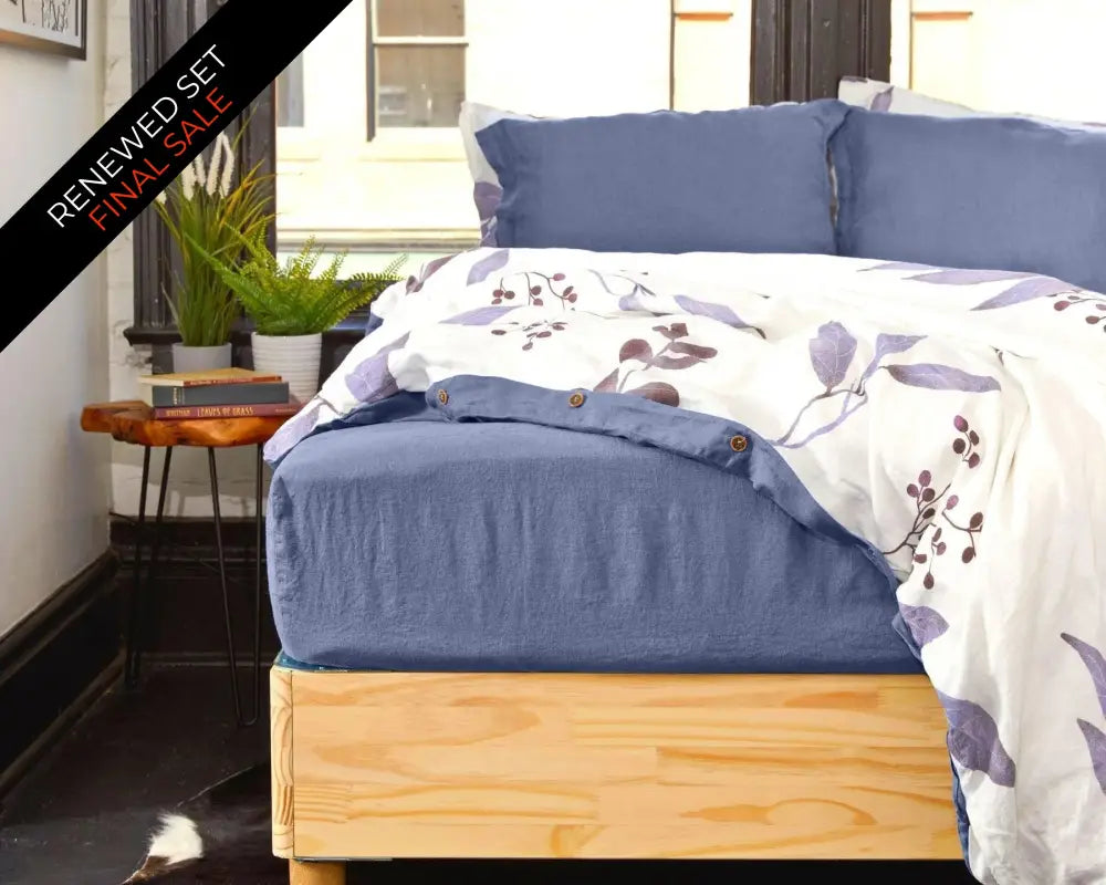 European Linen Fitted Sheet | Renewed