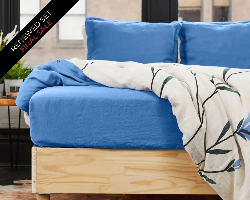 European Linen Fitted Sheet | Renewed