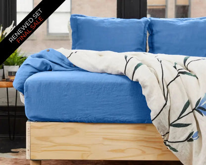 European Linen Fitted Sheet | Renewed
